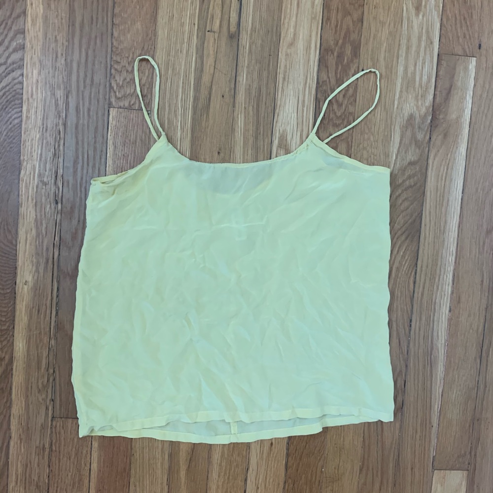 Olive Olivia 100% silk tank